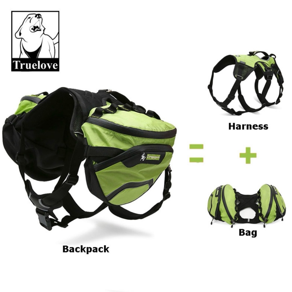 2 in 1 Dog Backpack & Harness Multi-day Hiking Pack